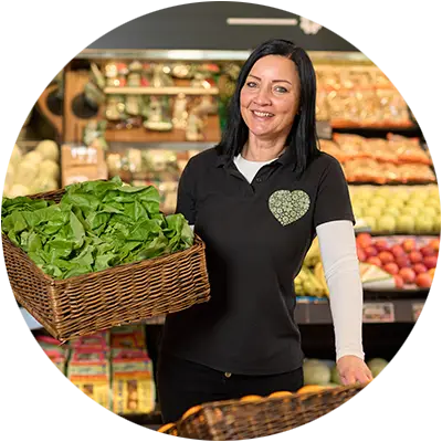Portrait Daniela Unterweger Geschäftsleitung ADEG Grabner Obersaifen