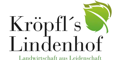 Logo Kröpfls Linkdenhof, bekannt für Köstlichkeiten wie Kernöl, Hirschbirn Essig, Käferbohnen und frische Eier, erhältlich bei Grabner in St. Magdalena und Pöllau