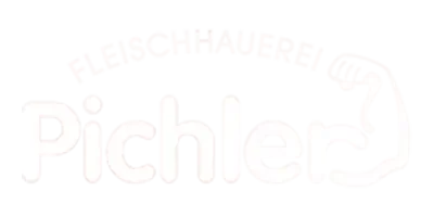 Logo Fleischhauerei Pichler, bekannt für traditionelle Selchfleisch- und Schinkenspezialitäten vom Vulkanlandschwein, erhältlich bei Grabner in Pöllau